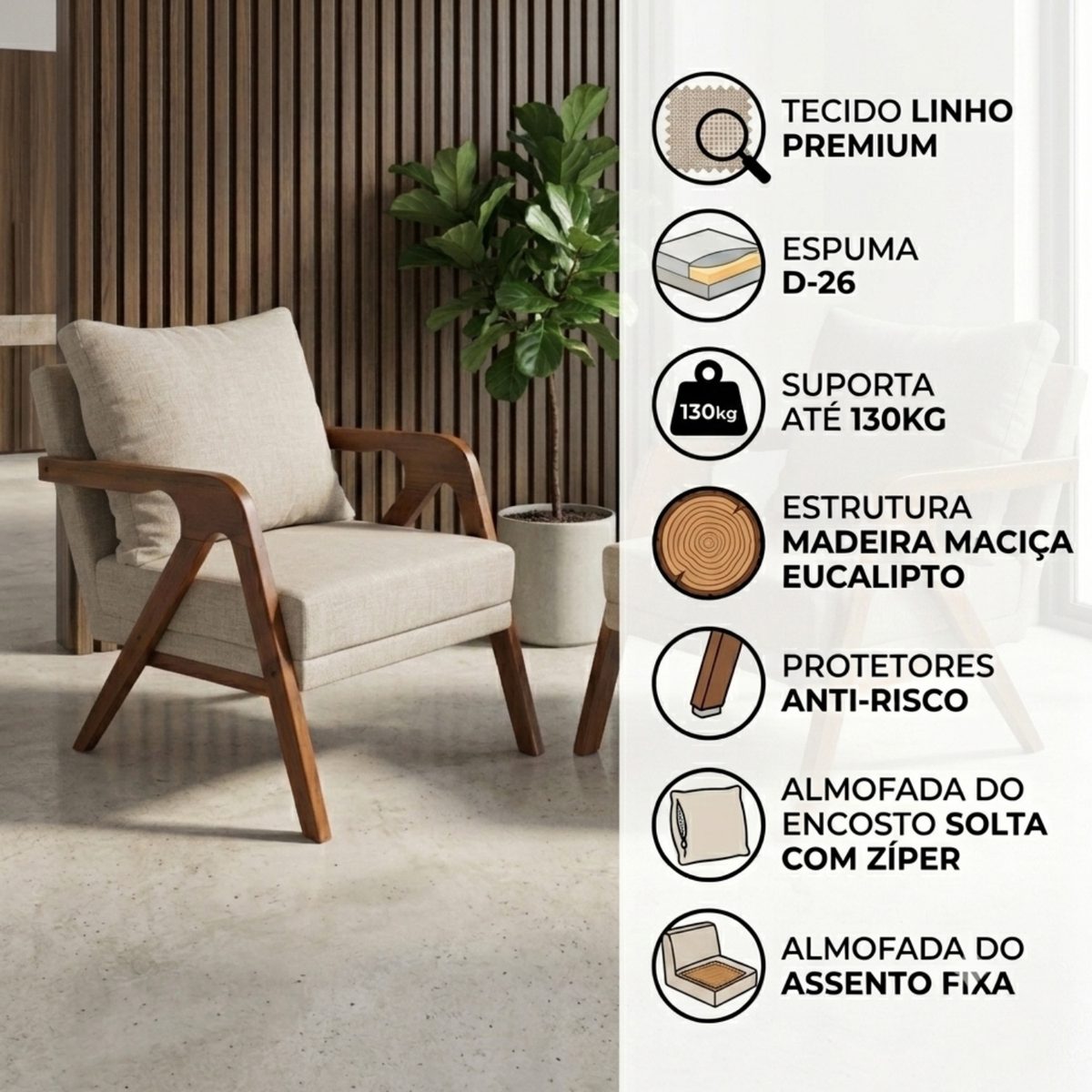 Kit 2 Poltronas Amélie - foto 4