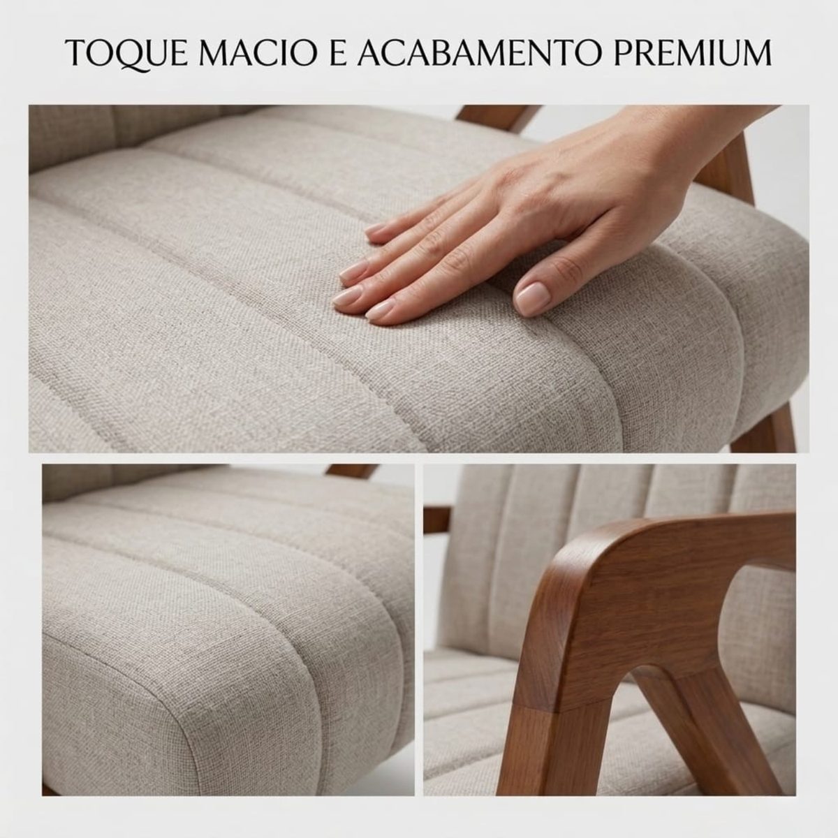 Kit 2 Poltronas Celine + 1 Puff - foto 2